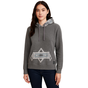 40 ROOTS X PENDELTON Ladies XXS Kanga Sweatshirt Gray Hoodie 🇨🇦